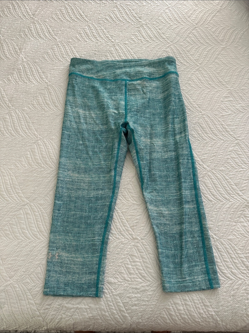 Under Armour Womans Teal Athletic Leggings